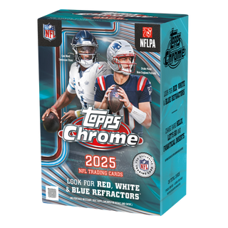 2025 Topps Chrome® Football - Value Box - Pre Order April 20th