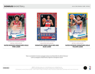 2023/24 Panini Donruss Basketball 6-Pack Blaster Box