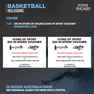 Icons Encased Basketball Mystery Box - Series 12 Value Edition