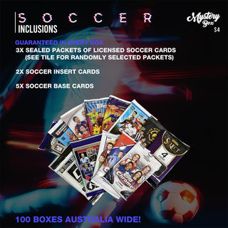 Soccer Trading Card Mystery Box – Series 4