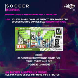 Soccer Trading Card Mystery Box Series 7 - Pre Order