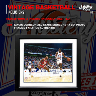 Vintage Basketball Trading Card Mystery Box – Series 15