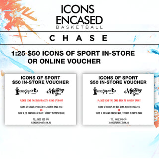 Icons Encased Basketball Mystery Box - Series 10 Value Edition