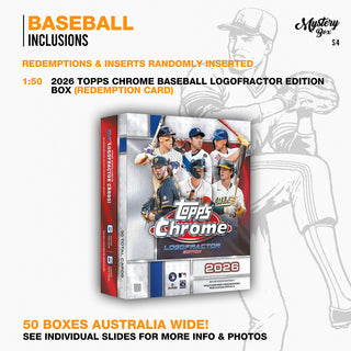 Baseball Trading Card Mystery Box - Series 4