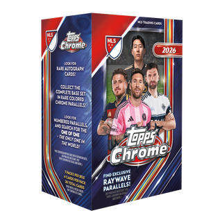 PREORDER:  2026 Topps MLS Chrome Soccer Value Box (10th Sept)