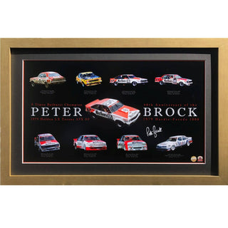 Peter Brock 1979 Hardie-Ferodo 40th Anniversary Print Framed