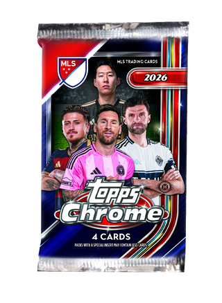PREORDER: 2026 Topps MLS Chrome Soccer Hobby Box (10th Sept)