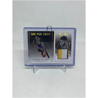 2022-23 Panini Noir Anthony Davis Patch 19/25