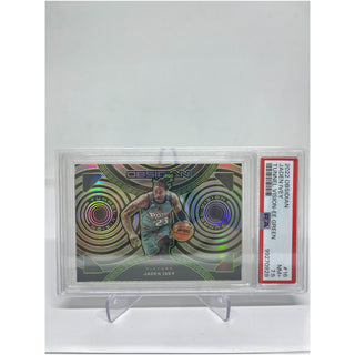2022 Panini Obsidian Jaden Ivey Tunnel Vision Electric Etch 21/25 PSA NM+ 7.5