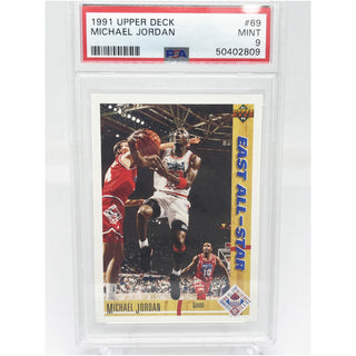 1991 Upper Deck Michael Jordan PSA Mint 9
