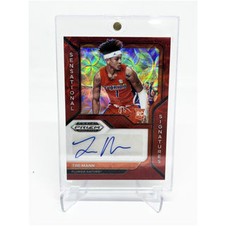 2021 Panini Prizm Draft Picks Tre Mann Sensational Signatures Rookie 88/90