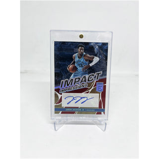 2022-23 Donruss Elite Jaren Jackson Jr. Impact Impressions Auto 1/10