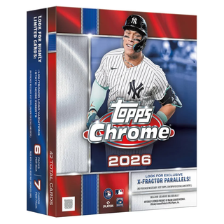 PREORDER: 2026 Topps Chrome® Baseball - Mega Box (PREORDER AUGUST 5)