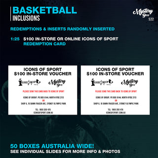 Basketball Trading Card Mystery Box Series 22 - Pre Order