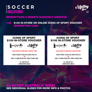 Soccer Trading Card Mystery Box Series 7 - Pre Order