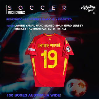 Soccer Trading Card Mystery Box – Series 4