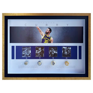 Stephen Curry Championship Replica Ring Display