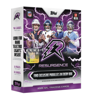PREORDER: 2025 Topps Resurgence Football Mega Box (Release date 31 July)