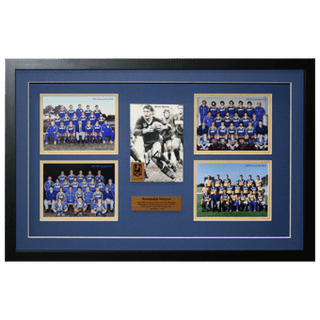 Brett Kenny Signed Parramatta Premiers Collage Framed