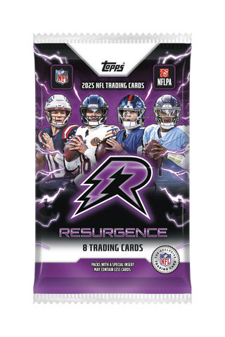 PREORDER: 2025 Topps Resurgence Football Mega Box (Release date 31 July)