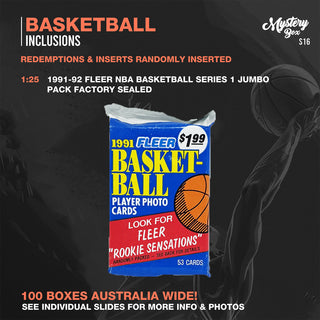 Basketball Trading Card Mystery Box – Series 17