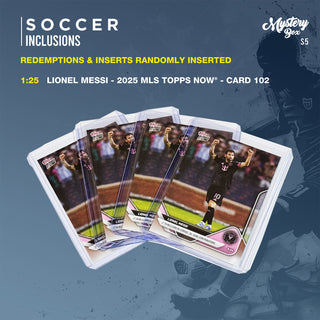 Soccer Trading Card Mystery Box – Series 5