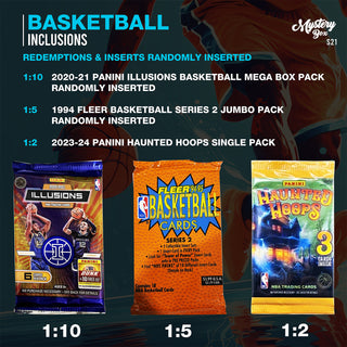 Basketball Trading Card Mystery Box – Series 21