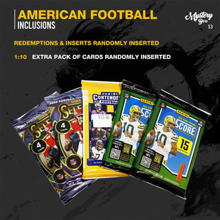 American Football Trading Card Mystery Box – Series 2