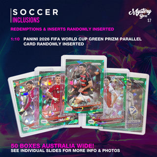 Soccer Trading Card Mystery Box Series 7 - Pre Order