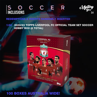 Soccer Trading Card Mystery Box – Series 4