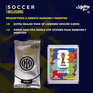 Soccer Trading Card Mystery Box Series 8
