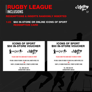 Rugby League Trading Card Mystery Box Series 7 - Pre Order