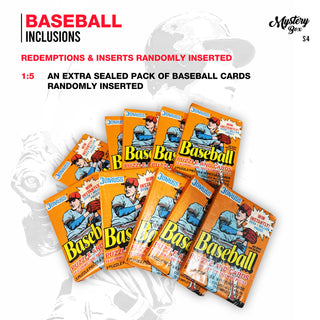 Baseball Trading Card Mystery Box - Series 5