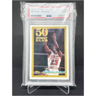 1993 Topps Michael Jordan 50 Point Club PSA Mint 9