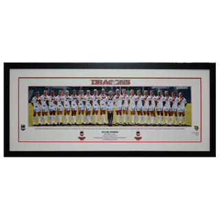 2010 St George Premiership Pano Framed