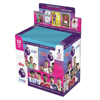 2026 Topps Premier League Trading Cards Booster Box Pre-Sale (Early October)