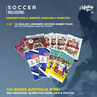 Soccer Trading Card Mystery Box – Series 5