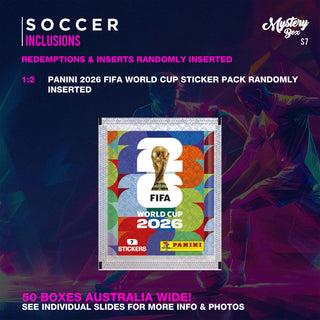 Soccer Trading Card Mystery Box Series 7 - Pre Order