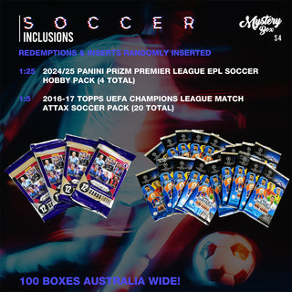 Soccer Trading Card Mystery Box – Series 4