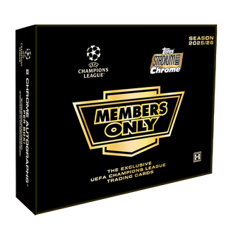 PREORDER:  2025/26 Topps Stadium Club Chrome UEFA Champions League Soccer Members Only Delight Box (4th Nov 2026 4pm)
