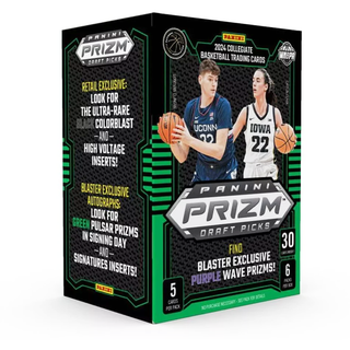 2024/25 Panini Prizm Draft Basketball 6-Pack Blaster Box (Purple Wave Prizms!)