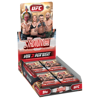 PREORDER: 2026 Topps Stadium Club UFC Hobby Box (ETA August 14)