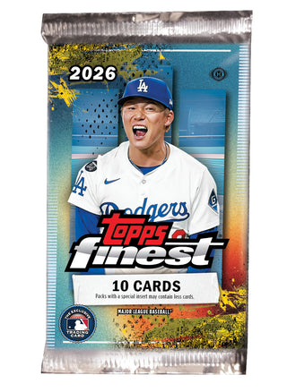 PREORDER: 2026 Topps Finest Baseball Hobby Box (Preorder ETA July 8)