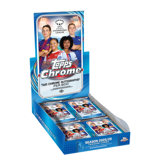 PREORDER:  Topps Chrome® UEFA Women's Champions League 2025/26 Hobby Box
