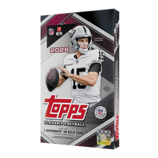 PREORDER:  2026 Topps Flagship Football Hobby Box (21 August)