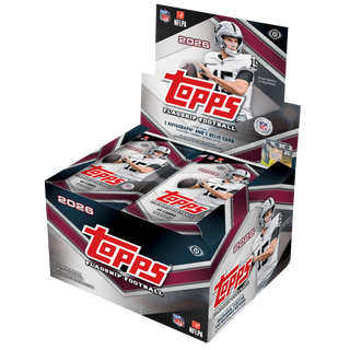 PREORDER:  2026 Topps Flagship Football Hobby Jumbo Box (21 August)