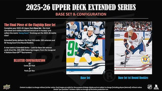 2025/26 Upper Deck Extended Series Hockey Blaster Box