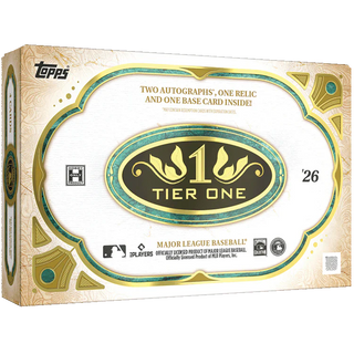 PREORDER:  2026 Topps Tier One Baseball Hobby Box