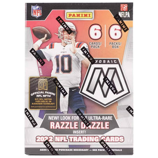 2022 Panini Mosaic Football 6-Pack Blaster Box