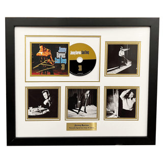 Jimmy Barnes Hand Signed "Soul Deep 30" CD Collage Framed